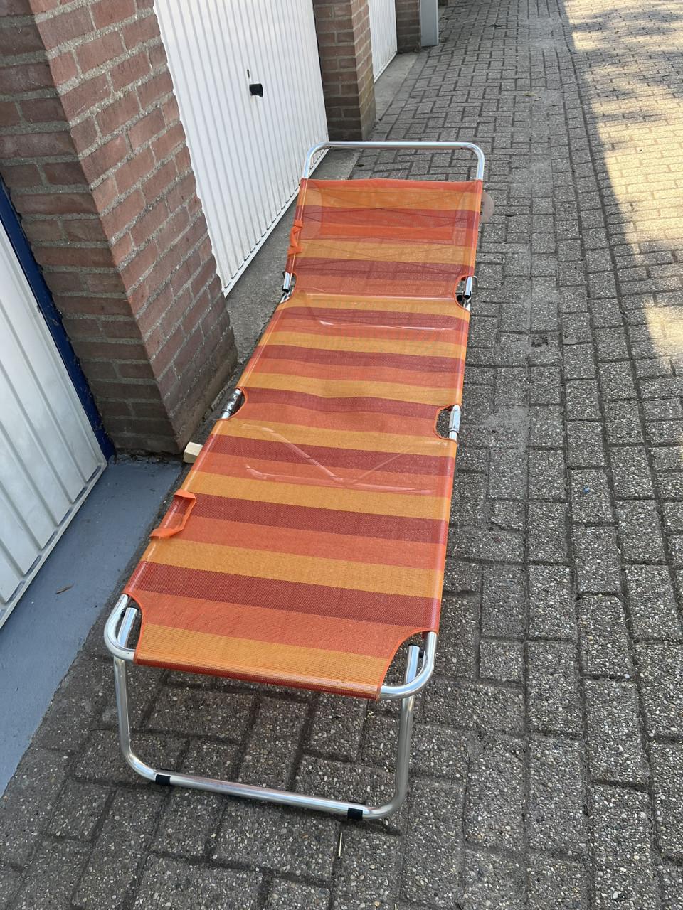 Strandligbed opvouwbaar lichtgewicht