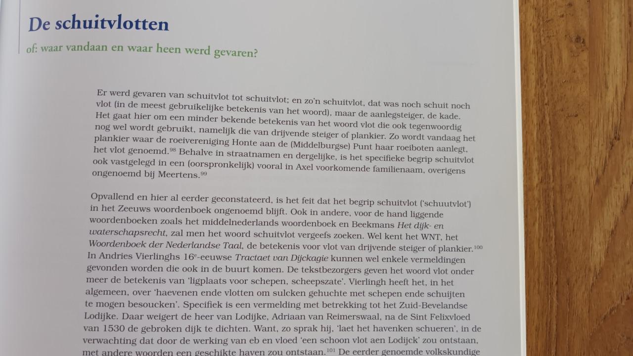 Varen over Walcherse Watergangen, van schuitvlot naar schuitvlot