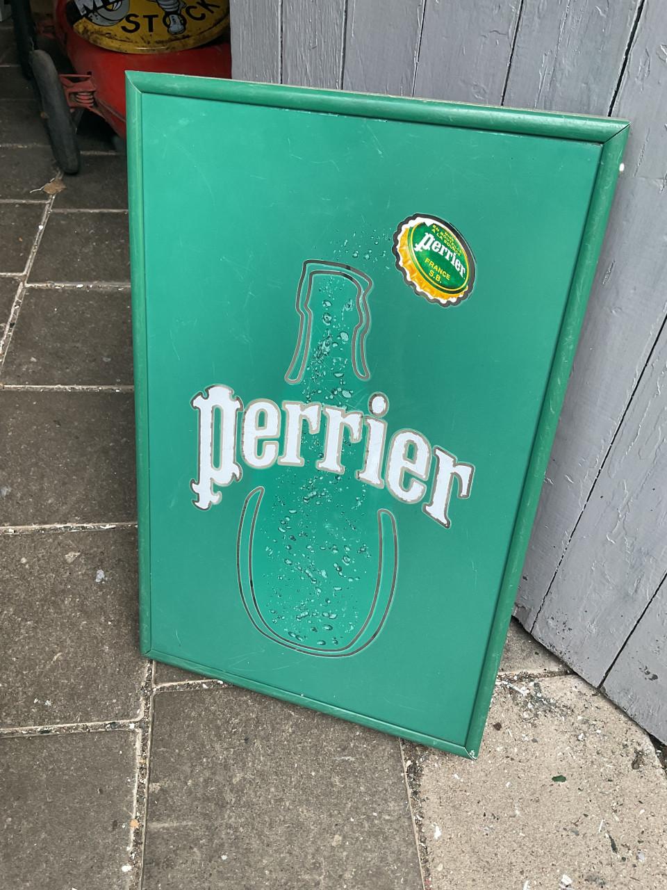 Perrier lichtreclamebord