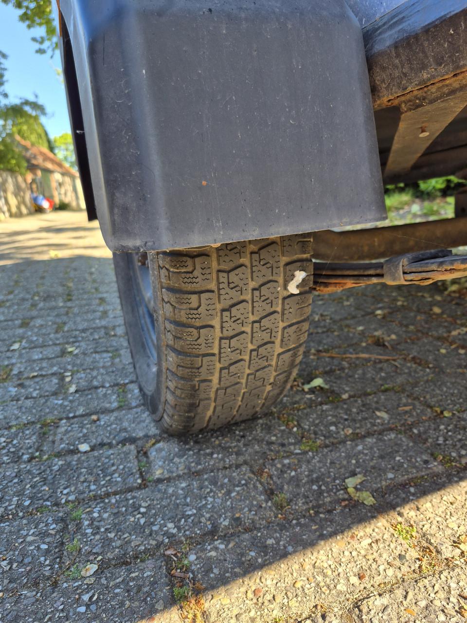 Bagagewagen / aanhanger met deksel, opknapper
