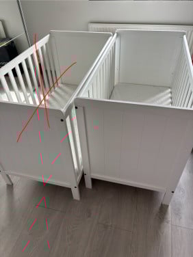 1 Ledikant + matras