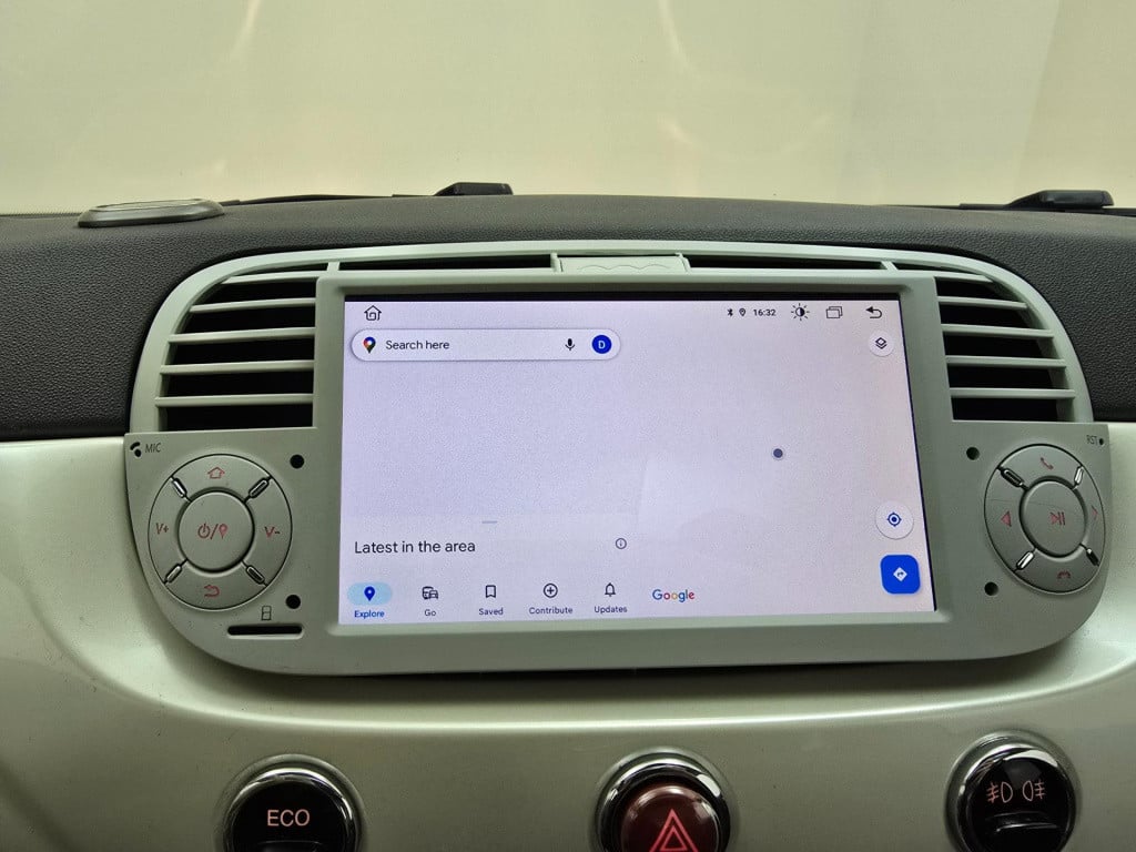 Fiat 500 twinair met panoramadak en unieke parelmoerkleur | tweedehands fia