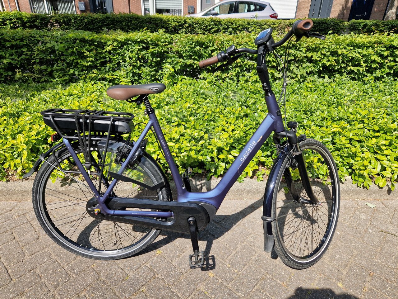 Schitterende Gazelle Orange met Bosch middenmotor