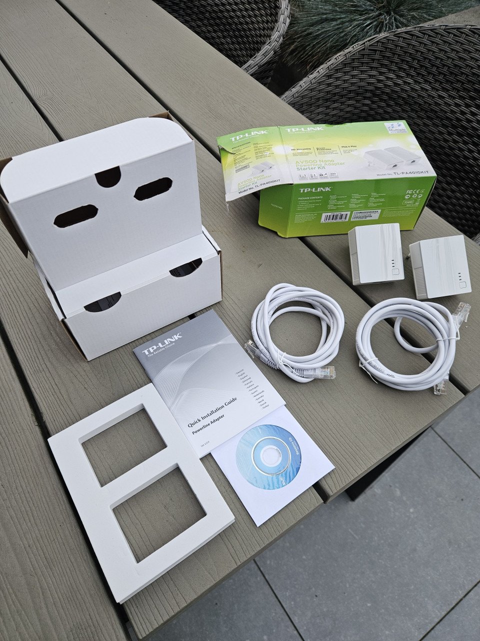 Zgan TP-Link TL-PA4010 KIT - Powerline set AV 500 zeer nette staat