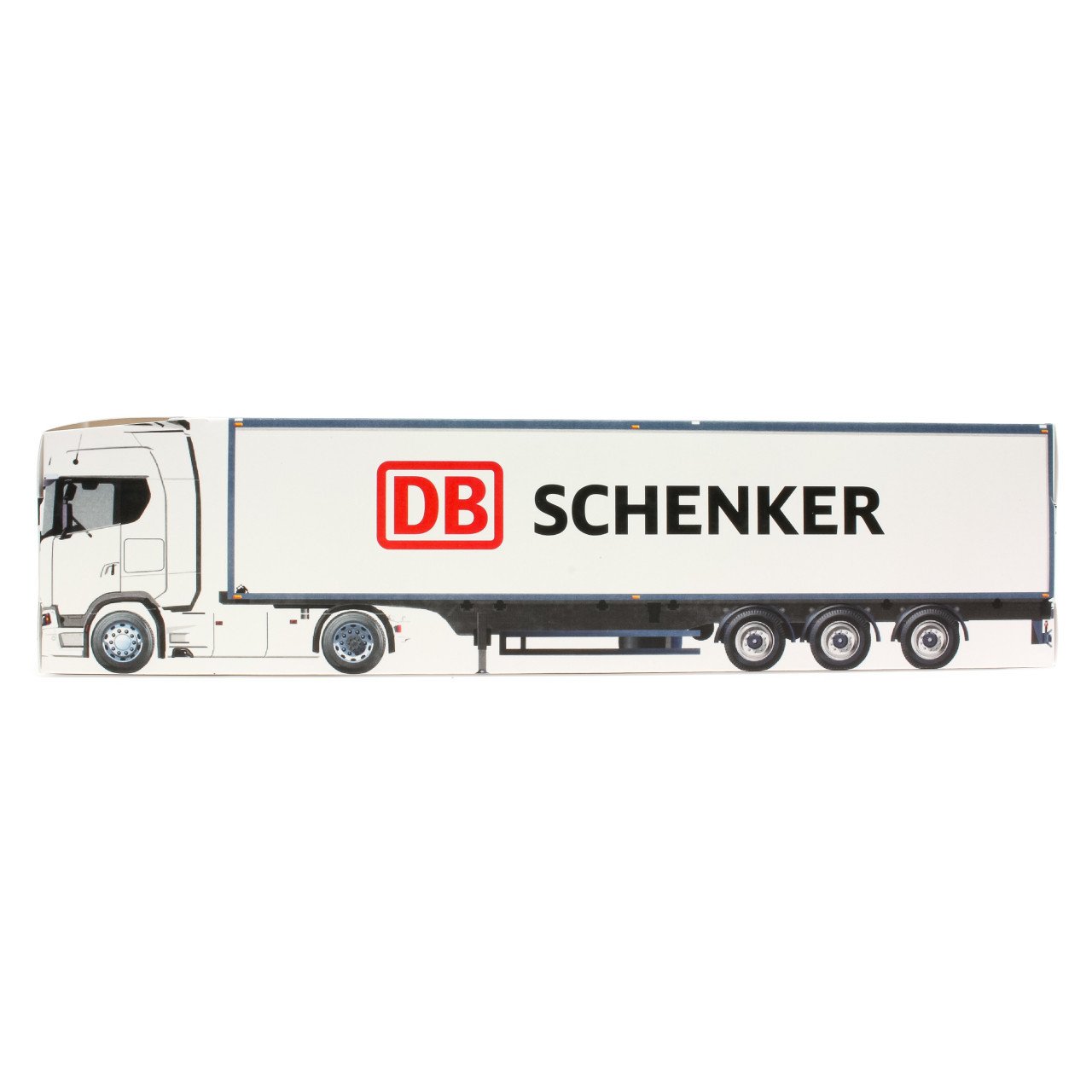 Vrachtwagen Scania cadeau voor de chauffeur en zoon