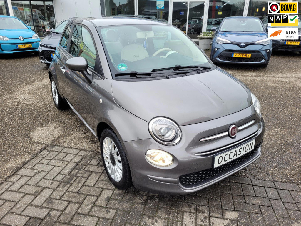Fiat 500 1.0 hybrid star u connect i navi by app i 70pk