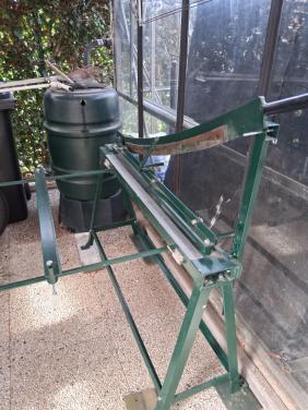 Slagschaar voor zink