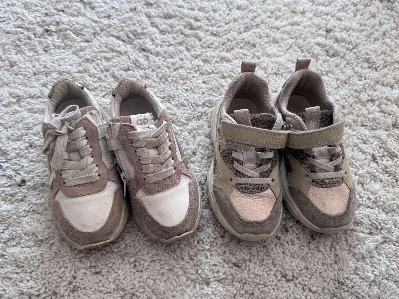 2 paar meisjes schoenen