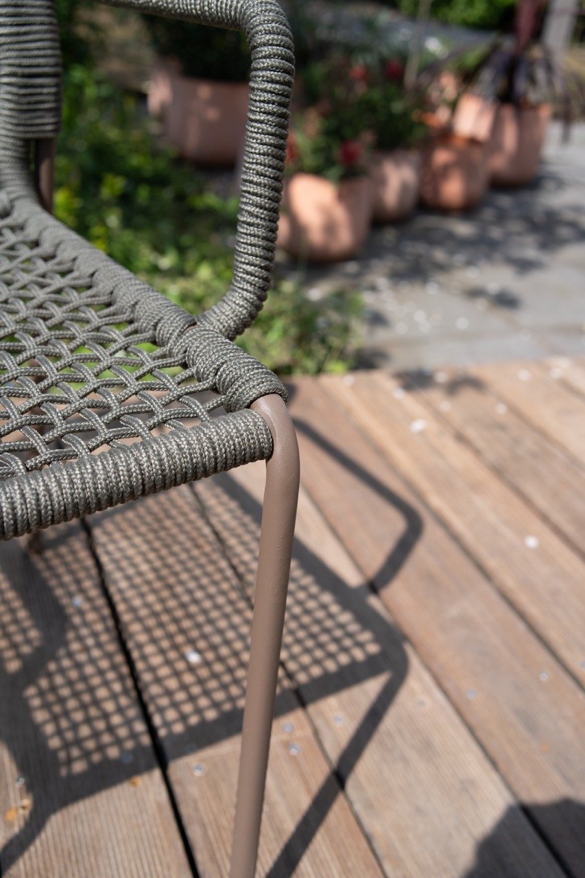NIEUW 6x Cailin Kave Home tuinstoelen - groen