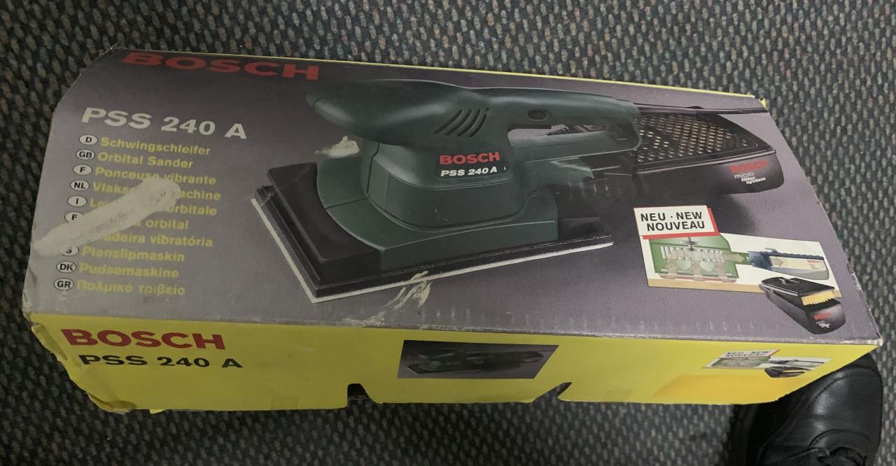 Bosch PSS 240 A Vlakschuurmachine