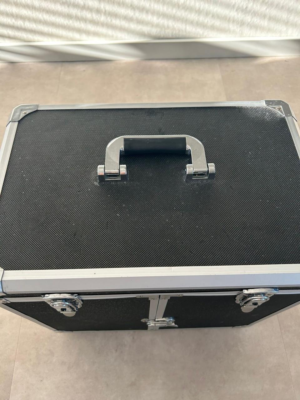 Pedicure koffer + been steun