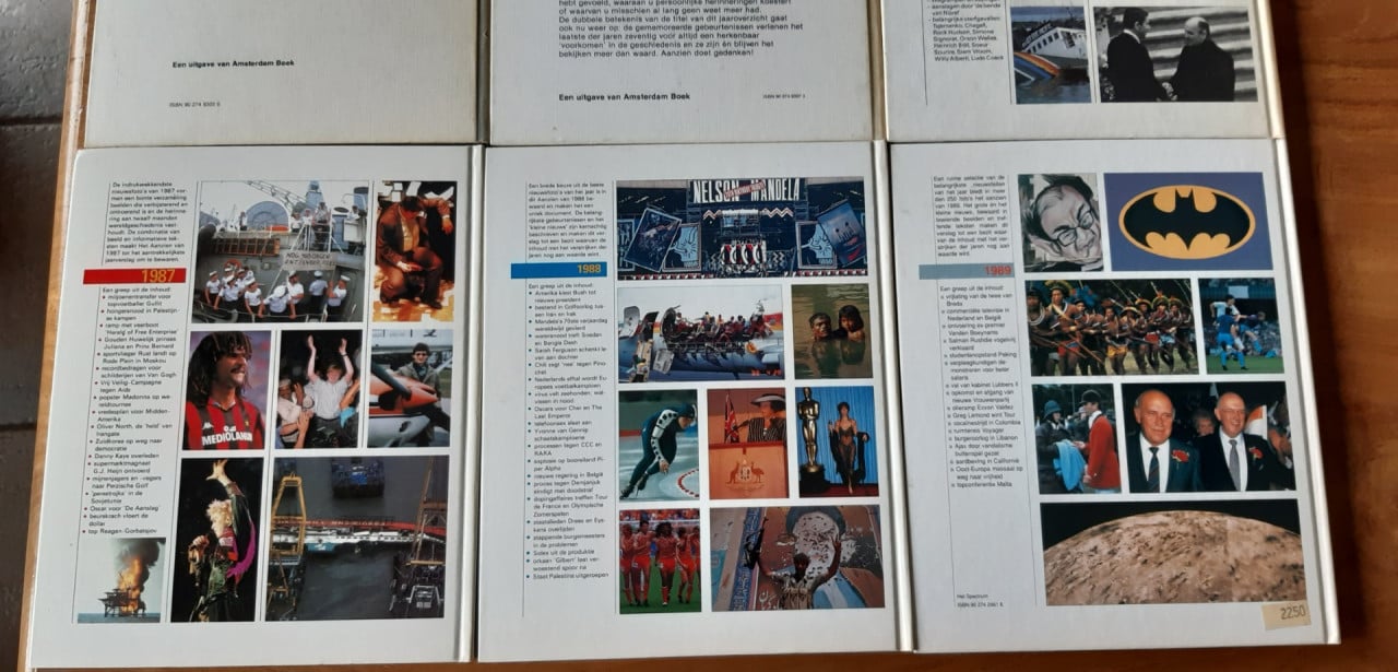 Het aanzien van, 12 maanden wereld nieuws in beeld, verschillende jaren