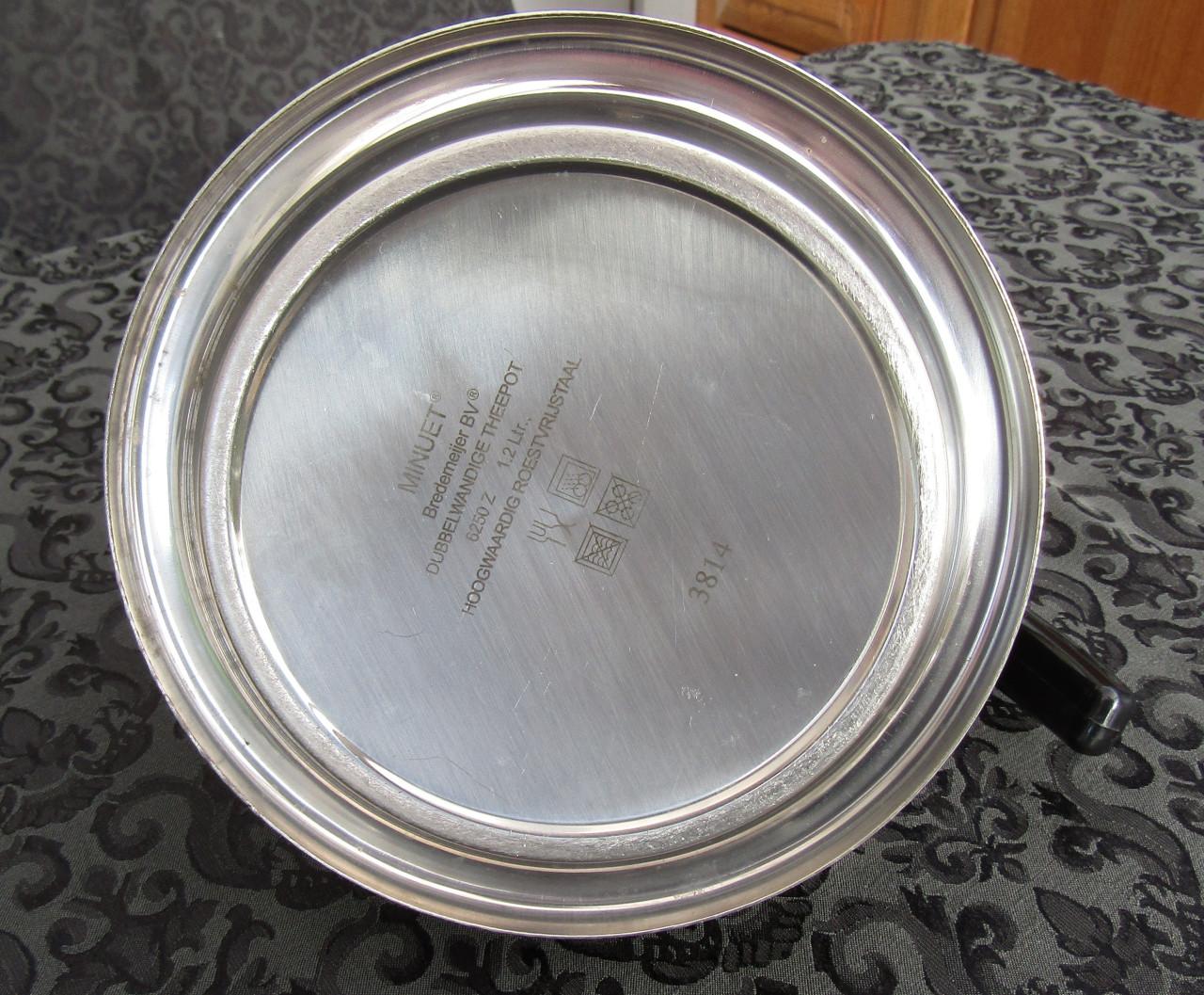 Bredemeijer Theepot RVS Dubbelwandig.