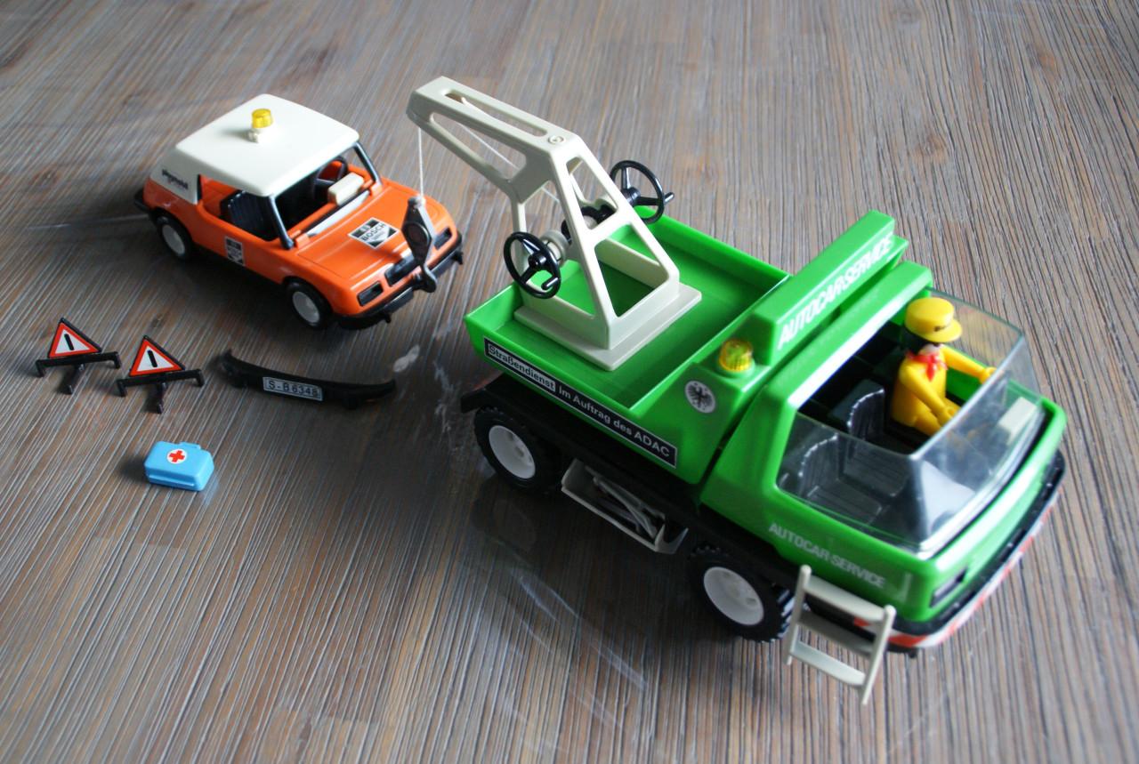 Playmobil ADAC Takelwagen & Wegenwachtauto