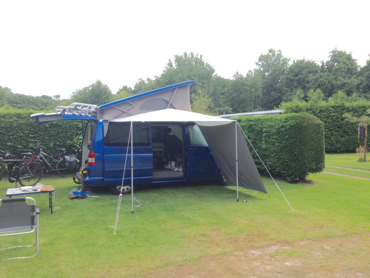 Luifel voor camperbus