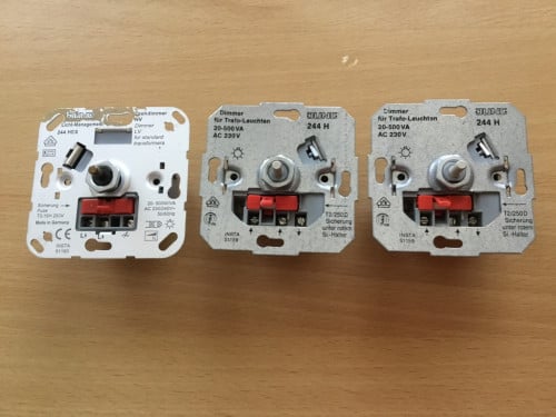 3 dimmers