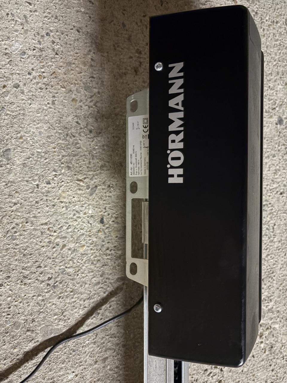 Hörmann elektrische garagedeur opener