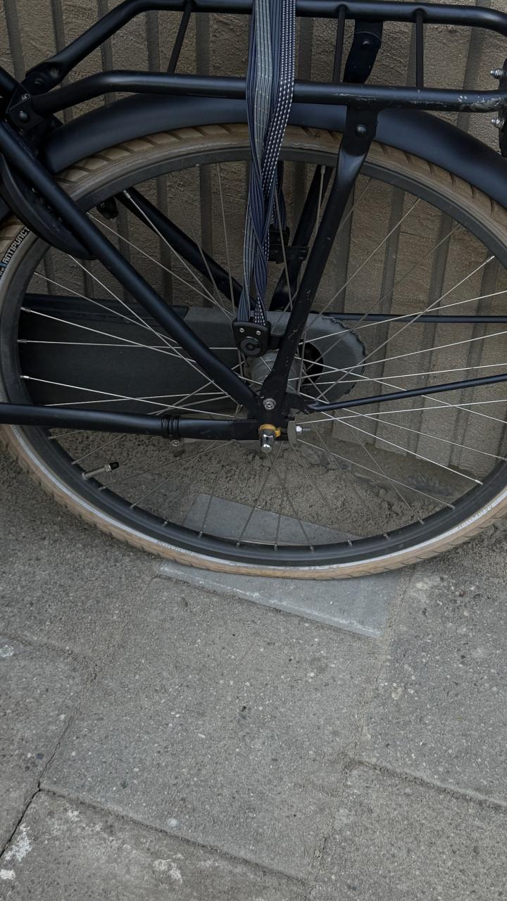 Cortina jongens fiets