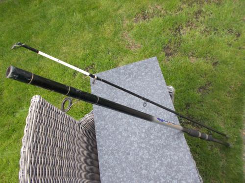 Tweedelige boothengel Shakespeare Mustang lengte 270 cm w.g. 500 gram