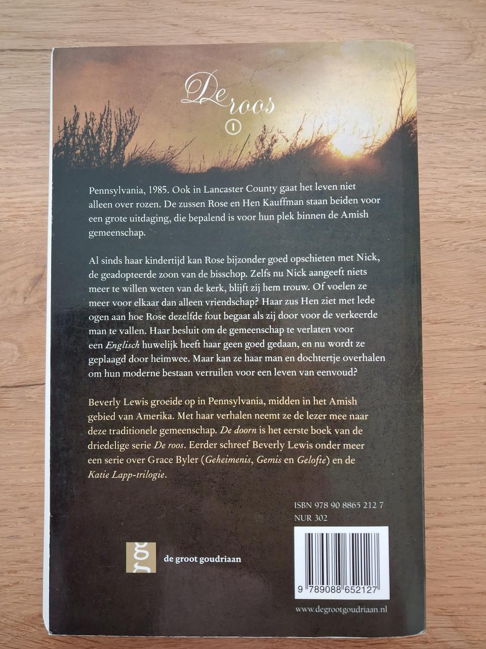 De Roos van Beverly Lewis, deel 1 De doorn en deel 2 Het oordeel 2