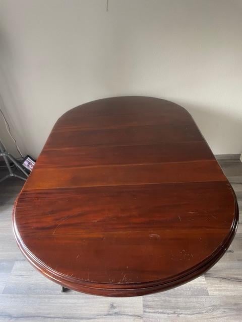 Victoriaanse massief mahonie houten tafel