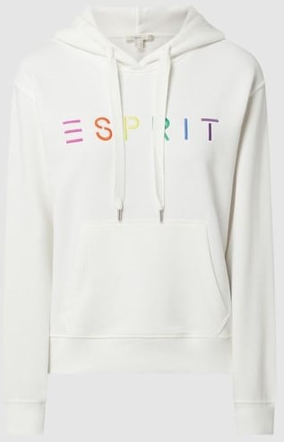 2 x Esprit Hoodie met geborduurd logo wit/rood