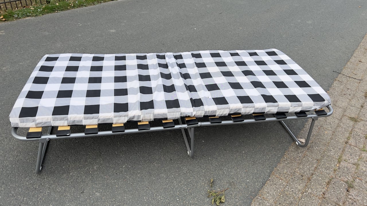 Opklapbed met matras