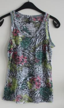 Kleurrijke top maat s