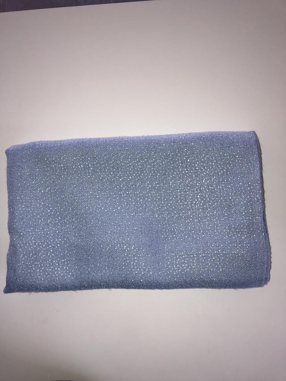 Tafelkleed lichtblauw 1,65x 1,35 mrt . ZGAN.