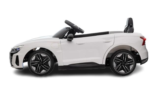Elektrische Kinderauto 12v - Audi-RS E-Tron GT | Wit