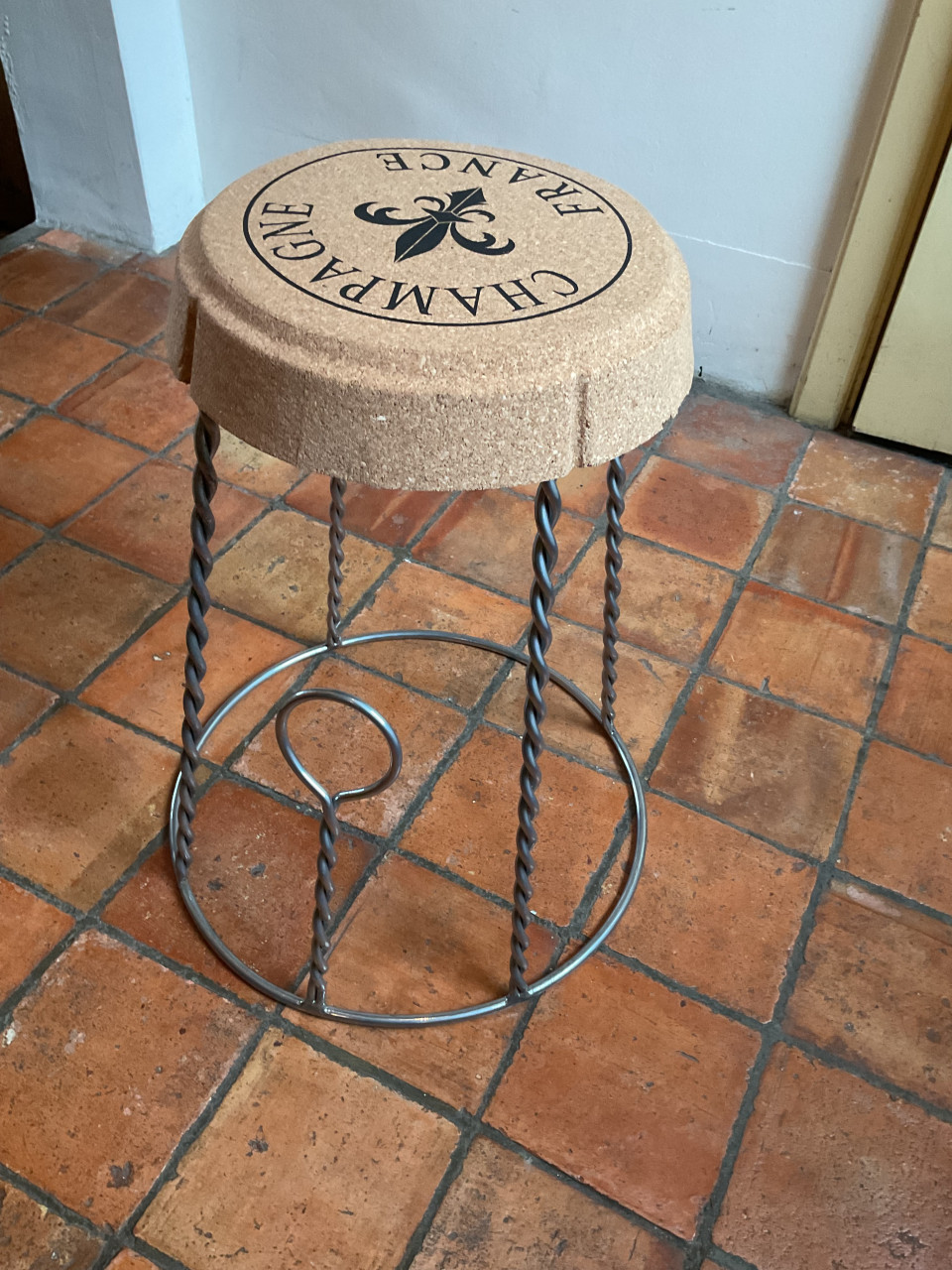Champagne bijzettafel