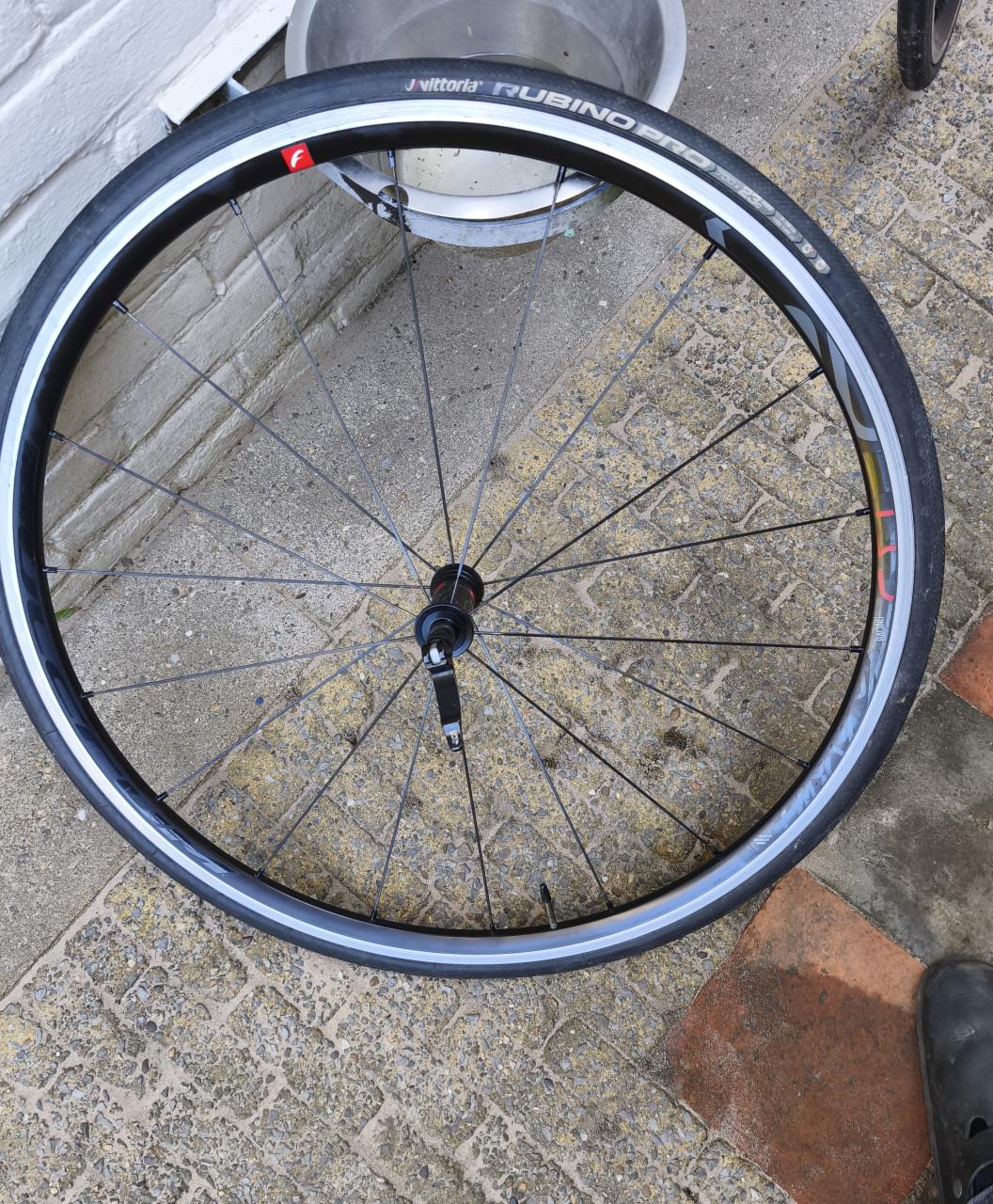 Te koop aangeboden Fulcrum racewiel set