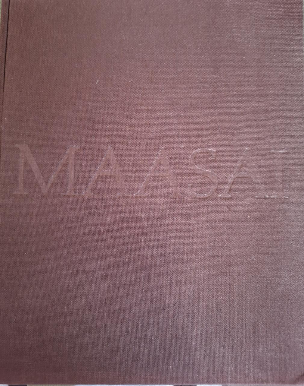 Maasai, prachtig fotoboek met begeleidende tekst,