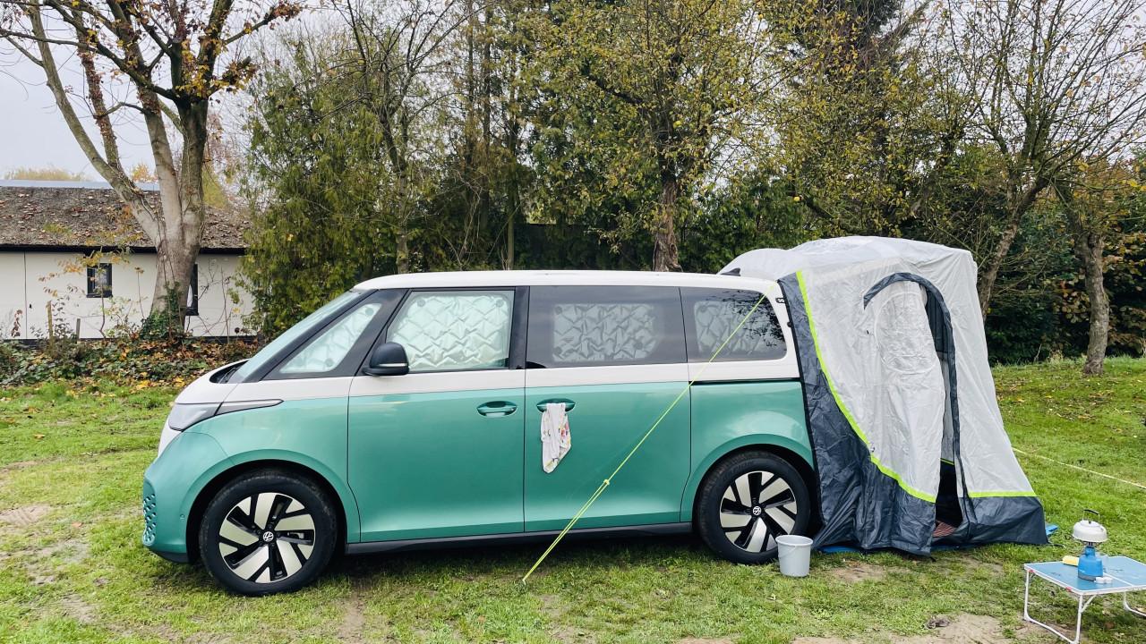 Achtertent UPGRADE Premium voor VW T5, T6, ID Buzz met achterklep