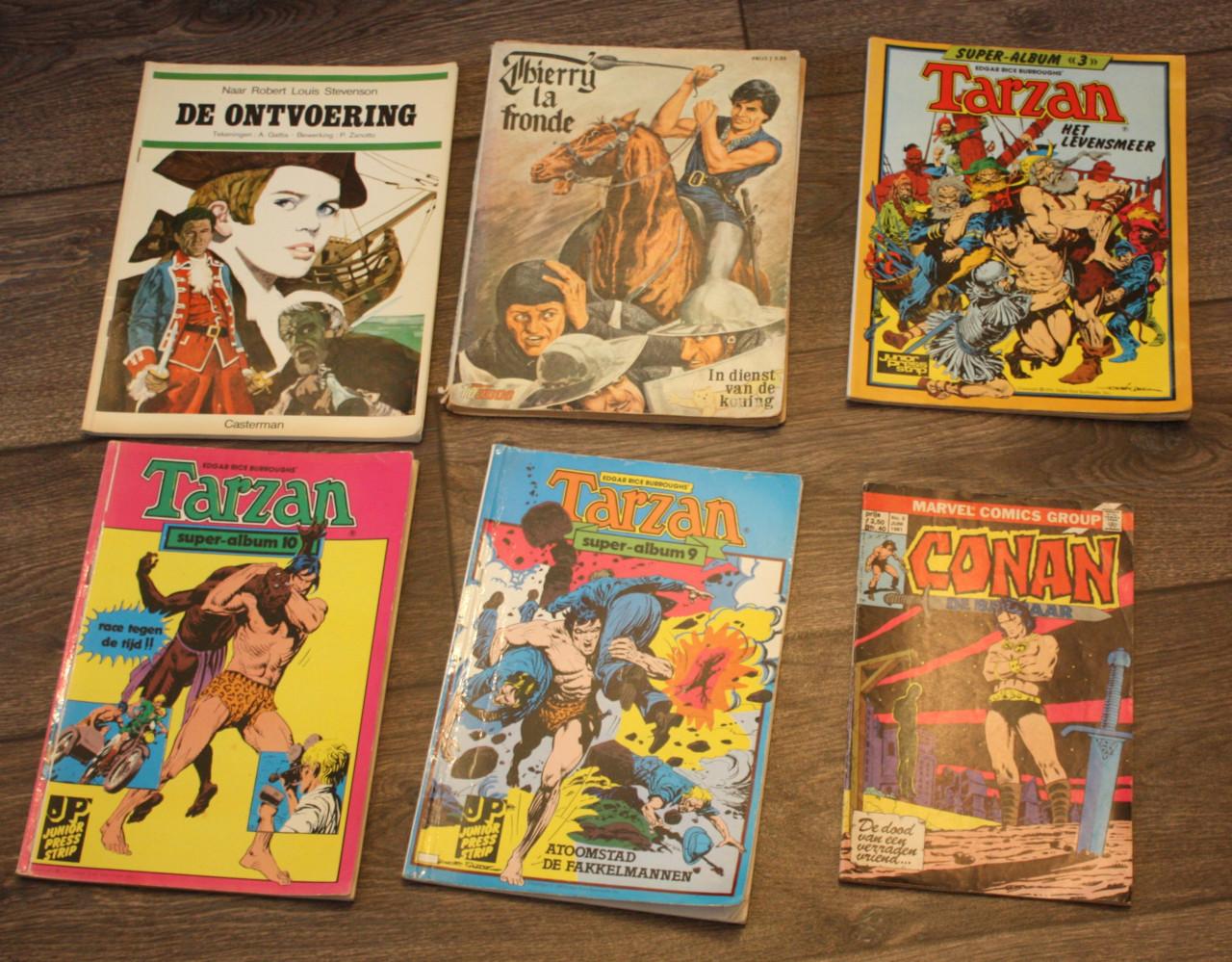 Grote partij strips-westerns-oorlog