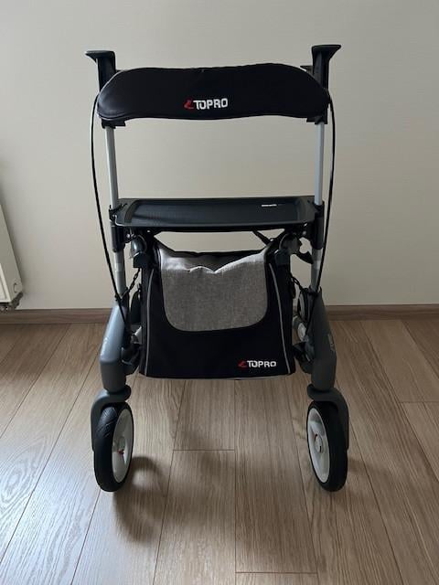 Rollator Topro Troja 5G Maat S met rugsteun & dienblad met antislip matje