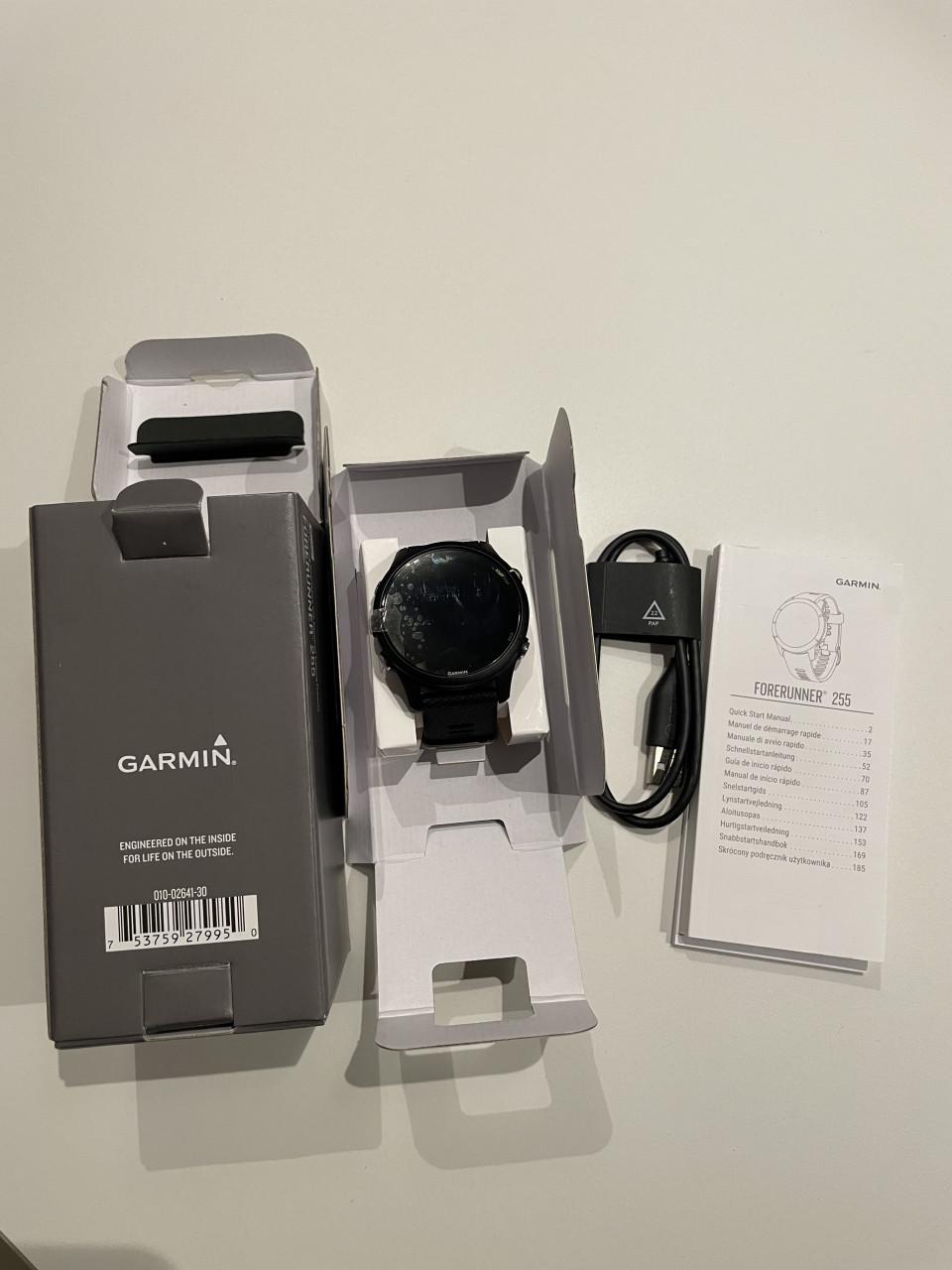 Garmin forerunner 255 music 46mm zwart