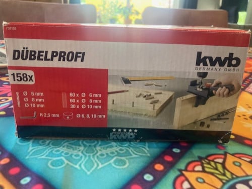 Set boor en deuvel boormallen
