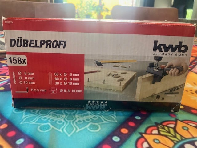 Set boor en deuvel boormallen