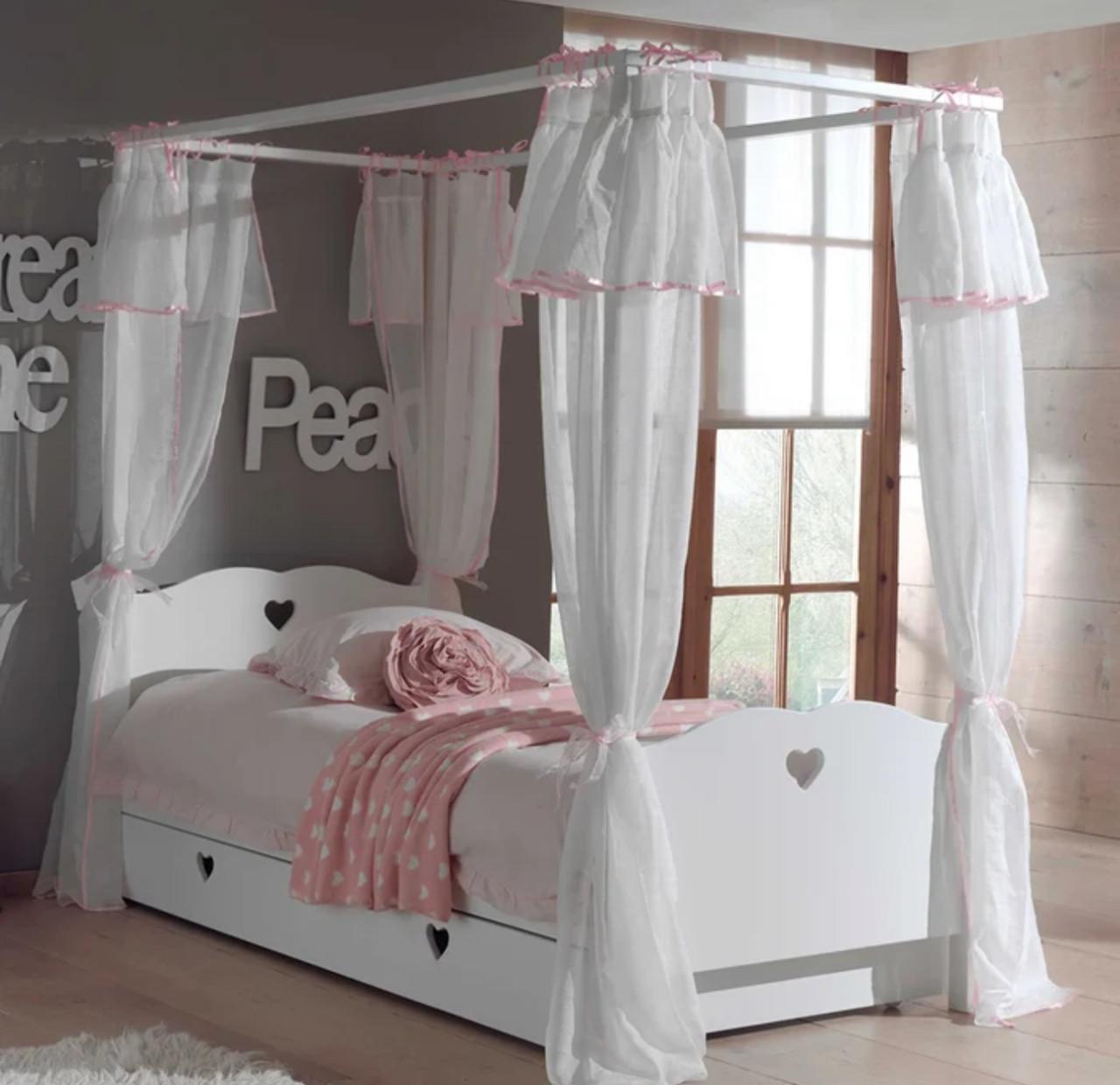 Amori hemelbed met bedlade zgan