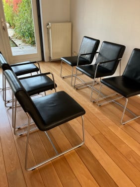 6 Design eetkamerstoelen leolux