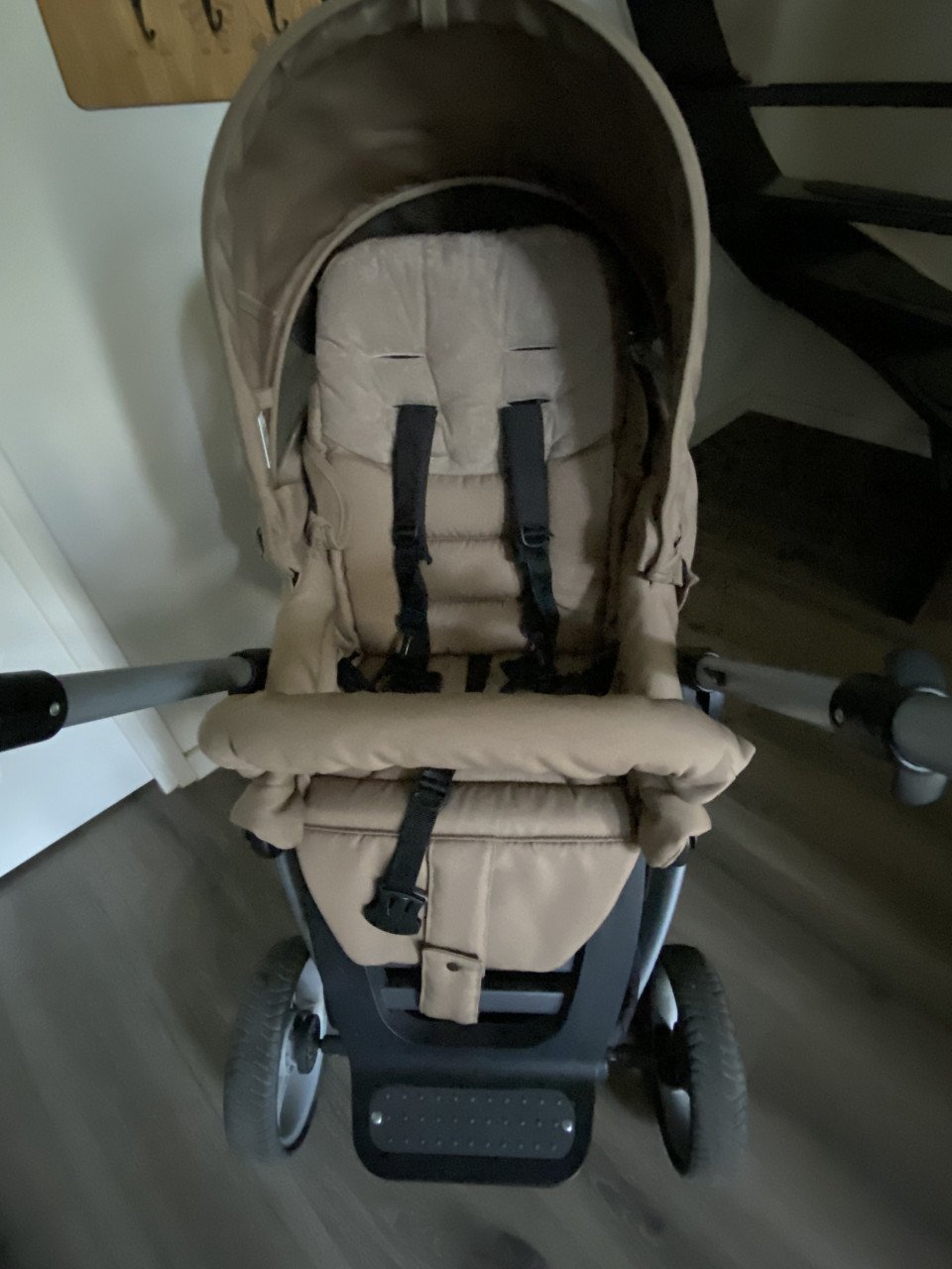 Combi kinderwagen met toebehoren.