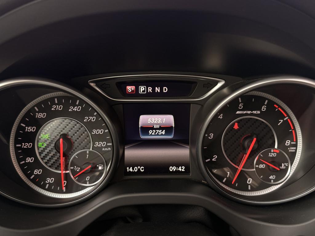 Mercedes-Benz Cla amg 45 4matic matgrijs | leder | pano | schaalstoelen | h