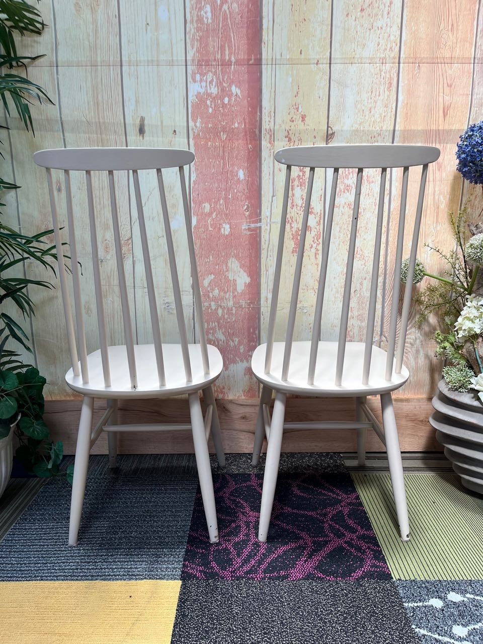 Pastoe Spijlenstoelen ( set van 2 ) No 744