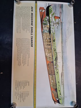 Poster Shell  tanker 1966