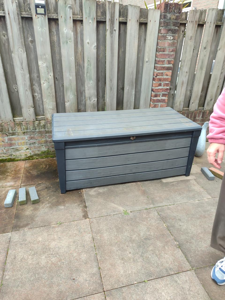 Kunststof tuinkussens box