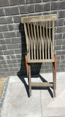 Eiken bistro stoelen