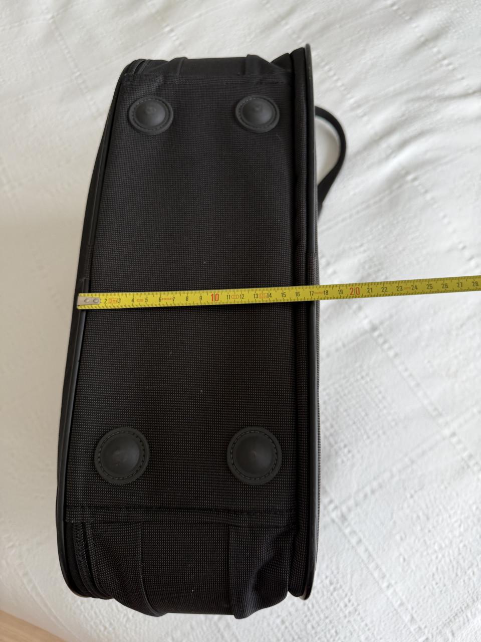 Samsonite draag reistas zwart 46x36x16