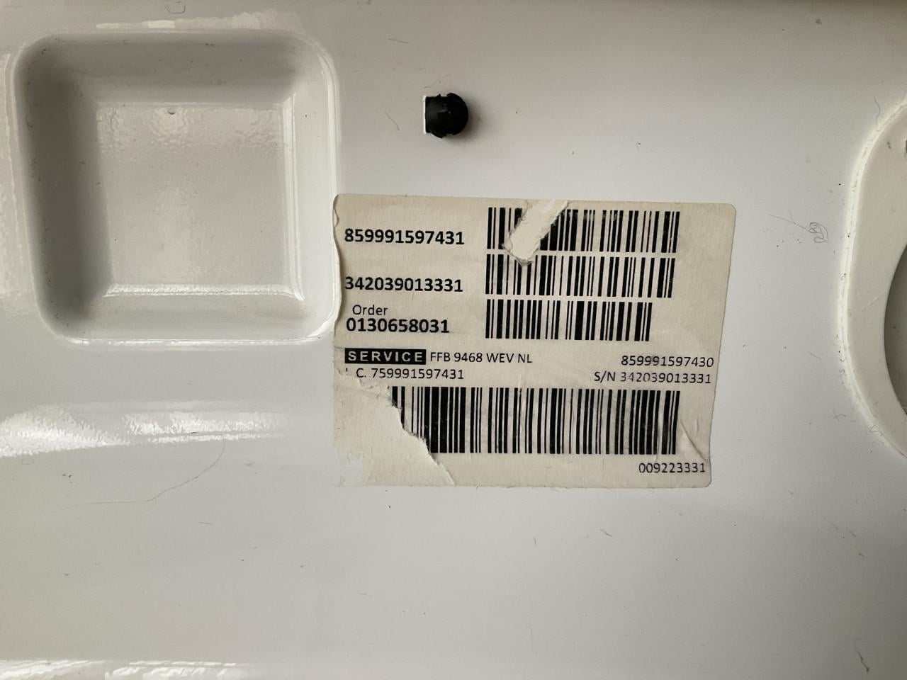 Whirlpool Wasmachine.