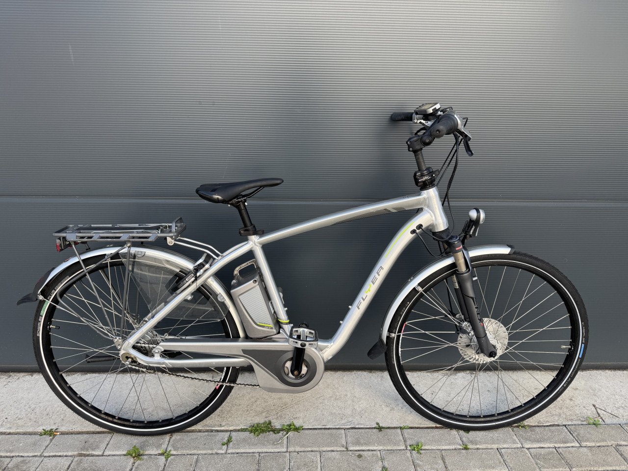 Nette Flyer Technology middenmotor elektrische fiets